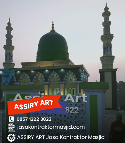 Pembangunan Masjid Annasr Cimahi Bandung Oleh ASSIRY ART